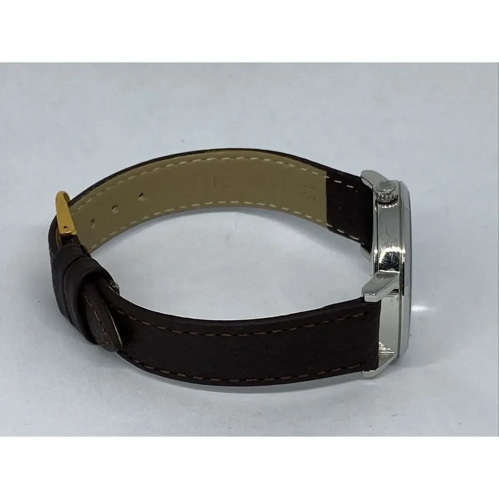 Kate Spade New York 0782 Women Brown Leather White Analog Dial Wrist Watch XX611